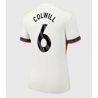 Echipament fotbal Chelsea Levi Colwill #6 Tricou Deplasare 2025-26 pentru femei maneca scurta