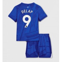 Echipament fotbal Chelsea Liam Delap #9 Tricou Acasa 2025-26 pentru copii maneca scurta (+ Pantaloni scurti)