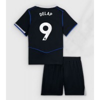 Echipament fotbal Chelsea Liam Delap #9 Tricou Treilea 2025-26 pentru copii maneca scurta (+ Pantaloni scurti)