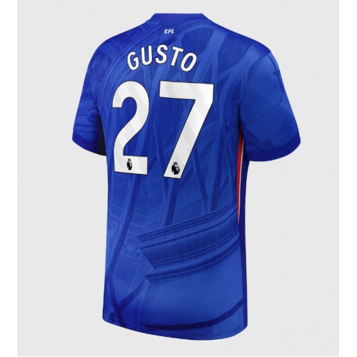 Echipament fotbal Chelsea Malo Gusto #27 Tricou Acasa 2025-26 maneca scurta Echipament fotbal Chelsea Malo Gusto #27 Tricou Acasa 2025-26 maneca scurta