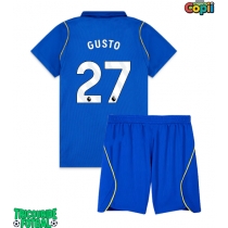 Echipament fotbal Chelsea Malo Gusto #27 Tricou Acasa 2026-27 pentru copii maneca scurta (+ Pantaloni scurti)