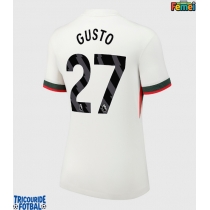 Echipament fotbal Chelsea Malo Gusto #27 Tricou Deplasare 2025-26 pentru femei maneca scurta