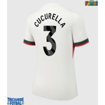 Echipament fotbal Chelsea Marc Cucurella #3 Tricou Deplasare 2025-26 pentru femei maneca scurta
