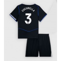 Echipament fotbal Chelsea Marc Cucurella #3 Tricou Treilea 2025-26 pentru copii maneca scurta (+ Pantaloni scurti)