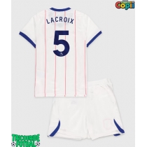 Echipament fotbal Chelsea Maxence Lacroix #5 Tricou Treilea 2026-27 pentru copii maneca scurta (+ Pantaloni scurti)