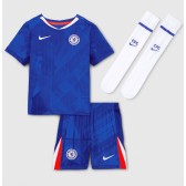 Echipament fotbal Chelsea Moises Caicedo #25 Tricou Acasa 2025-26 pentru copii maneca scurta (+ Pantaloni scurti)