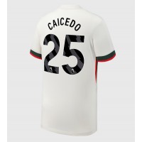 Echipament fotbal Chelsea Moises Caicedo #25 Tricou Deplasare 2025-26 maneca scurta
