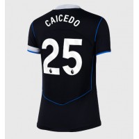 Echipament fotbal Chelsea Moises Caicedo #25 Tricou Treilea 2025-26 pentru femei maneca scurta