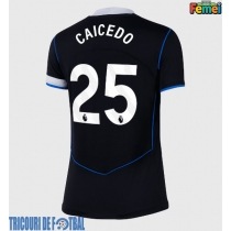 Echipament fotbal Chelsea Moises Caicedo #25 Tricou Treilea 2025-26 pentru femei maneca scurta