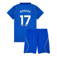 Echipament fotbal Chelsea Morgan Rogers #17 Tricou Acasa 2026-27 pentru copii maneca scurta (+ Pantaloni scurti)