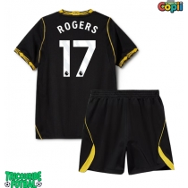 Echipament fotbal Chelsea Morgan Rogers #17 Tricou Deplasare 2026-27 pentru copii maneca scurta (+ Pantaloni scurti)