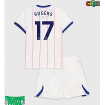Echipament fotbal Chelsea Morgan Rogers #17 Tricou Treilea 2026-27 pentru copii maneca scurta (+ Pantaloni scurti)