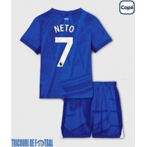 Echipament fotbal Chelsea Pedro Neto #7 Tricou Acasa 2025-26 pentru copii maneca scurta (+ Pantaloni scurti)