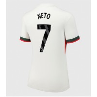 Echipament fotbal Chelsea Pedro Neto #7 Tricou Deplasare 2025-26 pentru femei maneca scurta