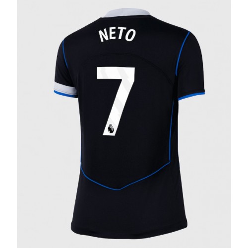 Echipament fotbal Chelsea Pedro Neto #7 Tricou Treilea 2025-26 pentru femei maneca scurta Echipament fotbal Chelsea Pedro Neto #7 Tricou Treilea 2025-26 pentru femei maneca scurta