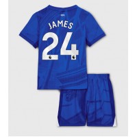 Echipament fotbal Chelsea Reece James #24 Tricou Acasa 2025-26 pentru copii maneca scurta (+ Pantaloni scurti)