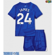 Echipament fotbal Chelsea Reece James #24 Tricou Acasa 2025-26 pentru copii maneca scurta (+ Pantaloni scurti)