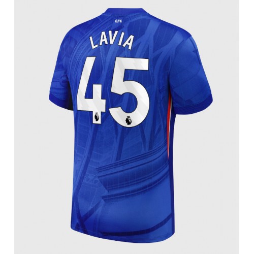 Echipament fotbal Chelsea Romeo Lavia #45 Tricou Acasa 2025-26 maneca scurta Echipament fotbal Chelsea Romeo Lavia #45 Tricou Acasa 2025-26 maneca scurta