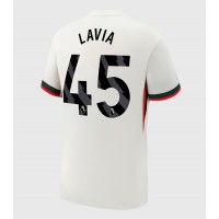 Echipament fotbal Chelsea Romeo Lavia #45 Tricou Deplasare 2025-26 maneca scurta