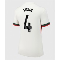 Echipament fotbal Chelsea Tosin Adarabioyo #4 Tricou Deplasare 2025-26 pentru femei maneca scurta