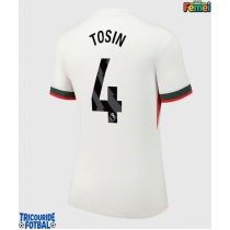 Echipament fotbal Chelsea Tosin Adarabioyo #4 Tricou Deplasare 2025-26 pentru femei maneca scurta