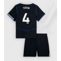 Echipament fotbal Chelsea Tosin Adarabioyo #4 Tricou Treilea 2025-26 pentru copii maneca scurta (+ Pantaloni scurti)