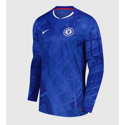 Echipament fotbal Chelsea Tricou Acasa 2025-26 maneca lunga Echipament fotbal Chelsea Tricou Acasa 2025-26 maneca lunga