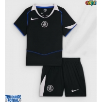 Echipament fotbal Chelsea Tricou Treilea 2025-26 pentru copii maneca scurta (+ Pantaloni scurti)