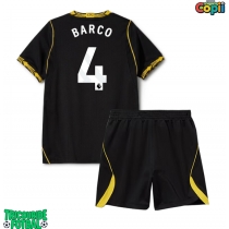 Echipament fotbal Chelsea Valentin Barco #4 Tricou Deplasare 2026-27 pentru copii maneca scurta (+ Pantaloni scurti)