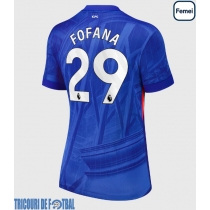 Echipament fotbal Chelsea Wesley Fofana #29 Tricou Acasa 2025-26 pentru femei maneca scurta