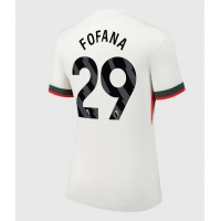Echipament fotbal Chelsea Wesley Fofana #29 Tricou Deplasare 2025-26 pentru femei maneca scurta