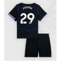 Echipament fotbal Chelsea Wesley Fofana #29 Tricou Treilea 2025-26 pentru copii maneca scurta (+ Pantaloni scurti)