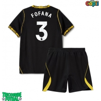 Echipament fotbal Chelsea Wesley Fofana #3 Tricou Deplasare 2026-27 pentru copii maneca scurta (+ Pantaloni scurti)