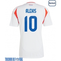 Echipament fotbal Chile Alexis Sanchez #10 Tricou Deplasare Copa America 2024 maneca scurta