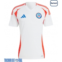 Echipament fotbal Chile Tricou Deplasare Copa America 2024 maneca scurta
