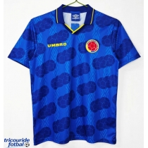 Echipament fotbal Colombia 1994 Tricou Retro Deplasare maneca scurta
