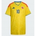 Echipament fotbal Columbia James Rodriguez #10 Tricou Acasa Mondial 2026 pentru femei maneca scurta