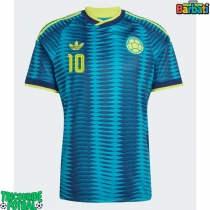 Echipament fotbal Columbia James Rodriguez #10 Tricou Deplasare Mondial 2026 maneca scurta
