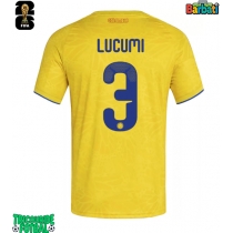 Echipament fotbal Columbia Jhon Lucumi #3 Tricou Acasa Mondial 2026 maneca scurta