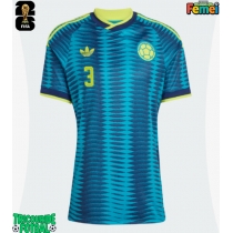 Echipament fotbal Columbia Jhon Lucumi #3 Tricou Deplasare Mondial 2026 pentru femei maneca scurta