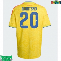 Echipament fotbal Columbia Juan Fernando Quintero #20 Tricou Acasa Mondial 2026 maneca scurta