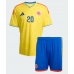 Echipament fotbal Columbia Juan Fernando Quintero #20 Tricou Acasa Mondial 2026 pentru copii maneca scurta (+ Pantaloni scurti)