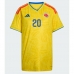 Echipament fotbal Columbia Juan Fernando Quintero #20 Tricou Acasa Mondial 2026 pentru femei maneca scurta