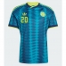 Echipament fotbal Columbia Juan Fernando Quintero #20 Tricou Deplasare Mondial 2026 maneca scurta