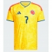 Echipament fotbal Columbia Luis Diaz #7 Tricou Acasa Mondial 2026 maneca scurta