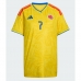 Echipament fotbal Columbia Luis Diaz #7 Tricou Acasa Mondial 2026 pentru femei maneca scurta