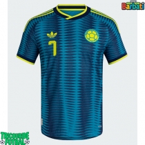 Echipament fotbal Columbia Luis Diaz #7 Tricou Deplasare Mondial 2026 maneca scurta