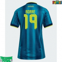 Echipament fotbal Columbia Rafael Santos Borre #19 Tricou Deplasare Mondial 2026 pentru femei maneca scurta