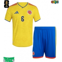 Echipament fotbal Columbia Richard Rios #6 Tricou Acasa Mondial 2026 pentru copii maneca scurta (+ Pantaloni scurti)