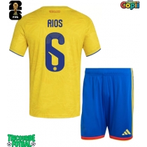 Echipament fotbal Columbia Richard Rios #6 Tricou Acasa Mondial 2026 pentru copii maneca scurta (+ Pantaloni scurti)